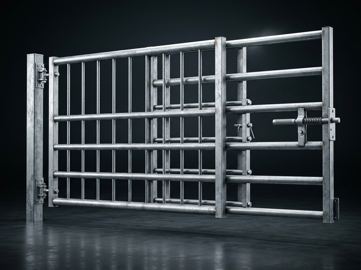 2.00 - 3.00 Metre Ayarlanabilir Teleskopik Ara Bölme Paneli - 3D Render